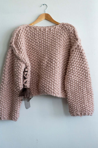 Pink Snow Sweater